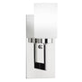 Brio One-Light Wall Sconce Lamp with Frosted Glass Shade
