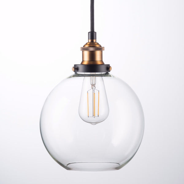 Primo Industrial Pendant Lamp with LED Bulb
