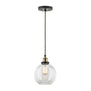 Primo Industrial Glass Pendant Lamp