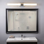 Perpetua 42-inch LED Vanity Fixture 53.5W Dimmable Warm Soft Light Frosted Glass 4600 Lumens 3000K Modern Bathroom Bar Mirror Lighting