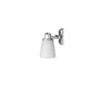 Terracina Two-Light Vanity Lamp - Polished Chrome with Opal Glass