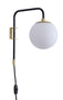 Caserti Plug-in Wall-Mounted Lamp