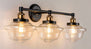 Lavagna Three Light Wall Sconce with LED Bulbs